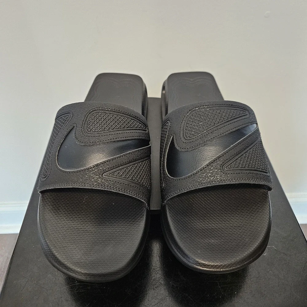 Nike Air Max Cirro Slide 'Triple Black' Men's Sandals DC1460-007 Sz 12